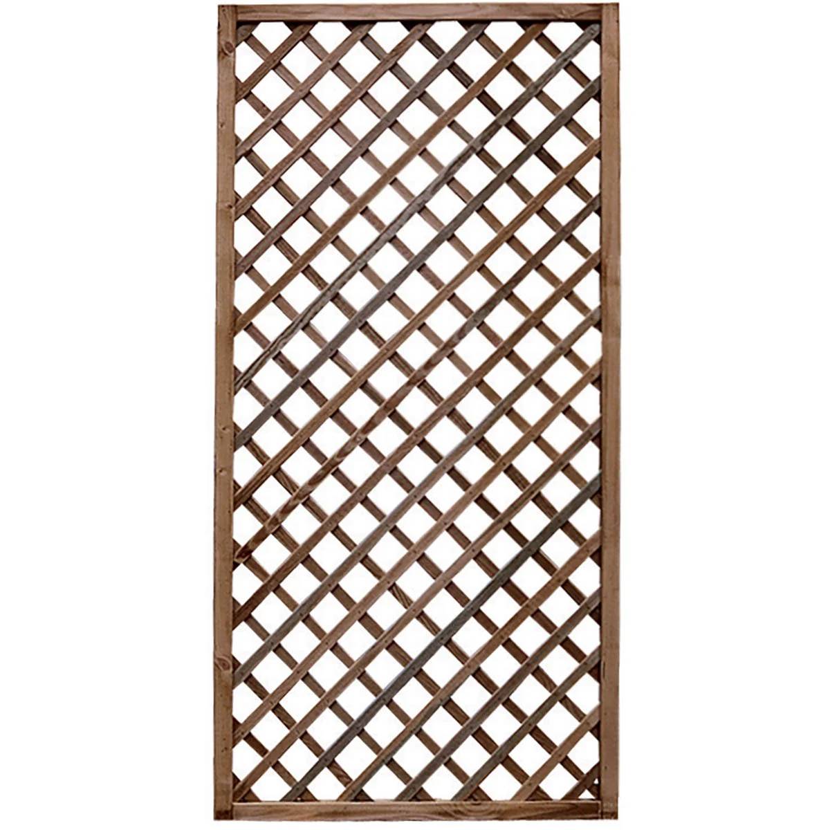 Cerland - Treillis Bois Traité Marron H 180 cm L 90 cm – PREMICES - Imagen 2