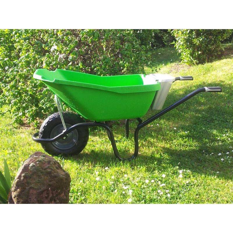 Haemmerlin - Brouette de Jardin Polypro Verte – HAEMMERLIN - Imagen 4