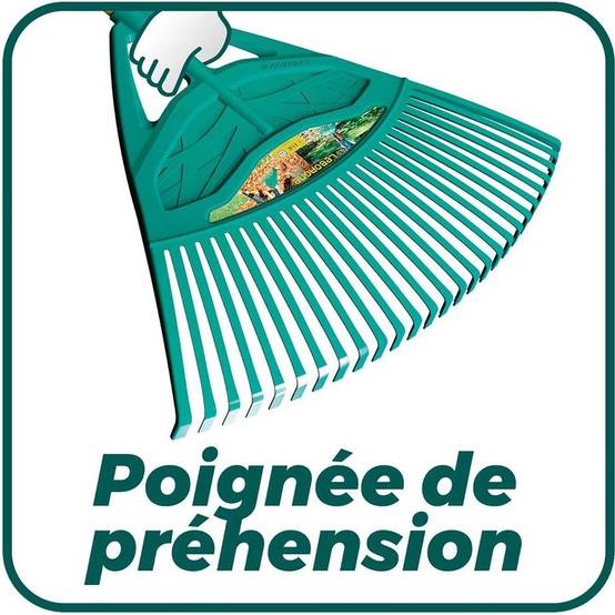 Leborgne - Balai à gazon XL 27 dents polymère manche bois certifié PEFC 130 cm – LEBORGNE - Image 5