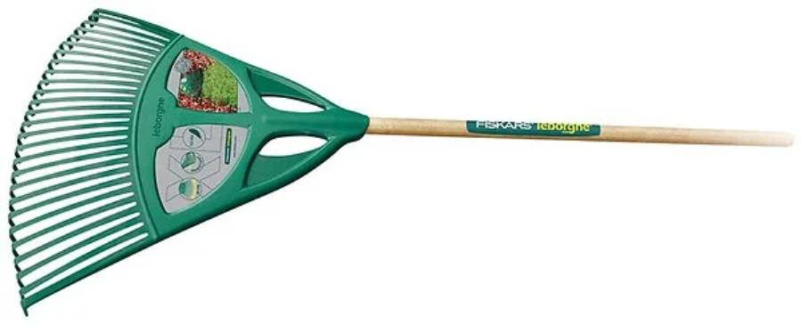 Leborgne - Balai à gazon XL 27 dents polymère manche bois certifié PEFC 130 cm – LEBORGNE - Image 2