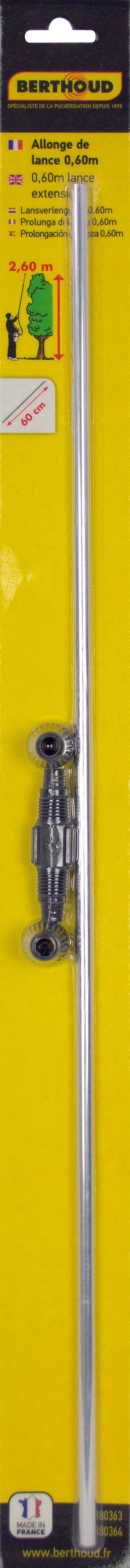 Berthoud - Allonge de lance aluminium - BERTHOUD