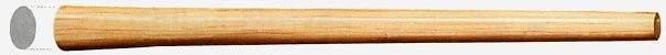 Edme Lacroix - Manche de hache droit 0,90 m - L.90 x l.3,4 x H.5,8 cm