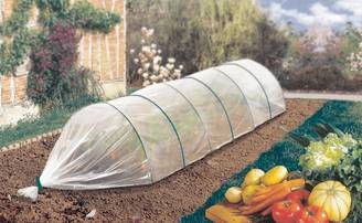 Nortène - Film de Forçage Spécial Primeurs Polyéthylène Transparent 2 x 10 m Ép. 50 µ - NORTENE