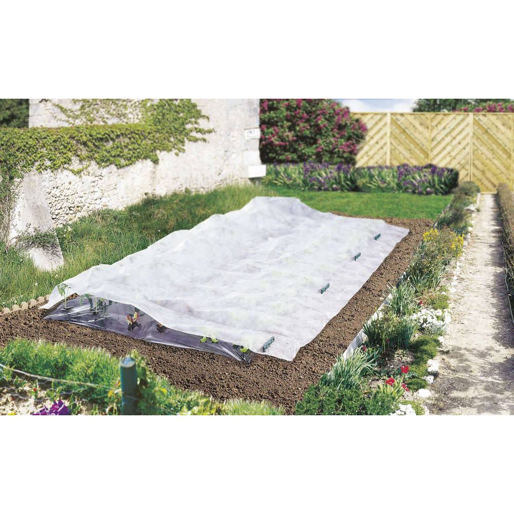 Nortène - CLIMATEX  Voile de croissance P17 blanc 2x10m - Imagen 4
