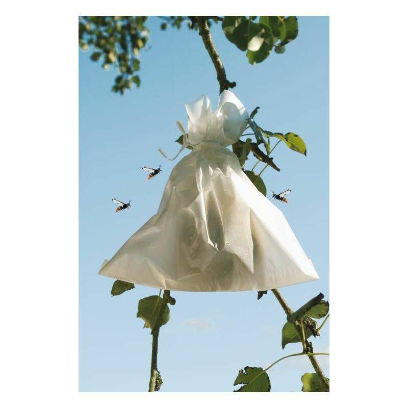 Nortène - Housses microperforées en papier blanc 20 x 30 cm – FRUITSAC - Imagen 3