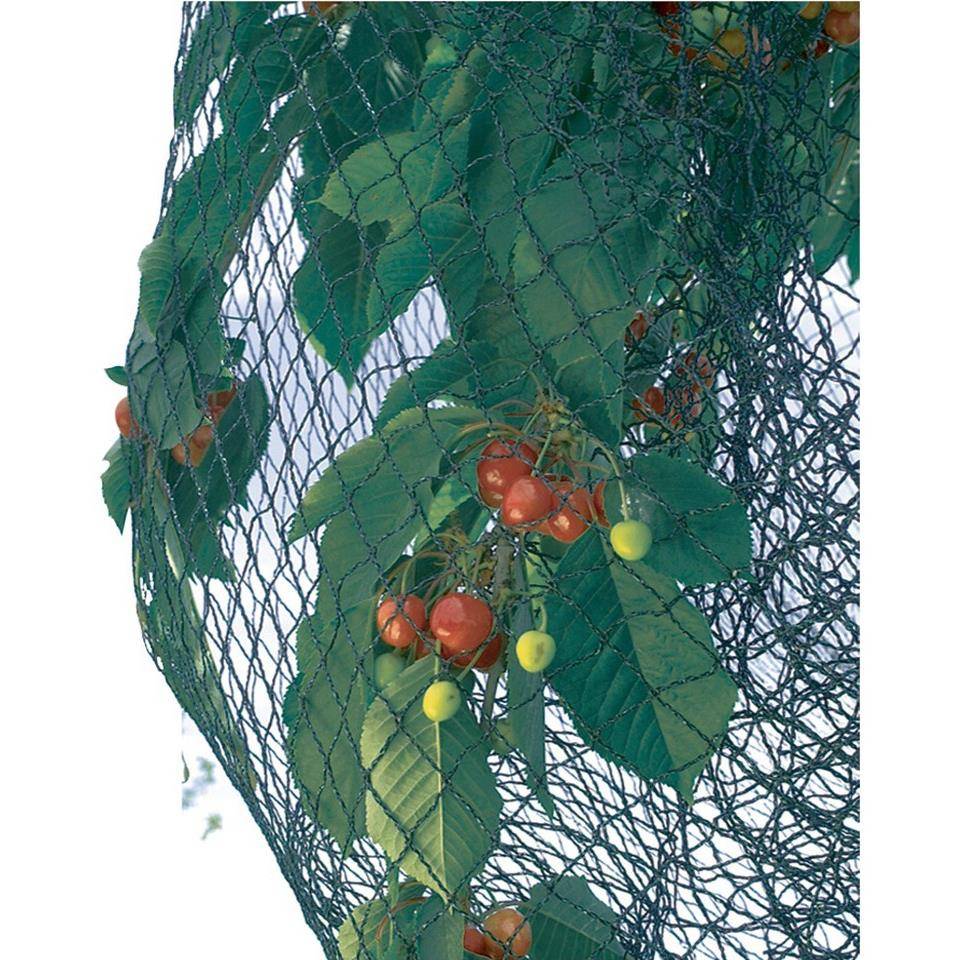 Nortène - Filet de protection PE tricoté vert 5 x 6 m maille 25 x 25 mm - PRONET