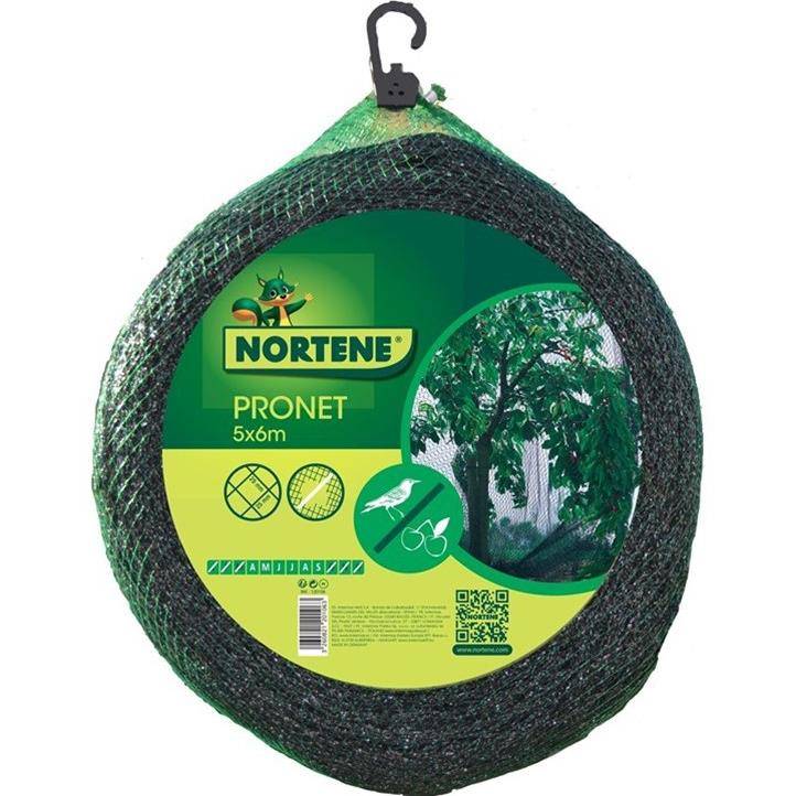 Nortène - Filet de protection PE tricoté vert 5 x 6 m maille 25 x 25 mm - PRONET - Imagen 3