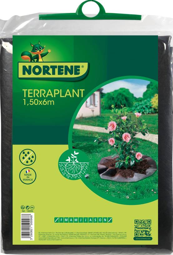 Nortène - TERRAPLANT Feutre plantation pour terre de bruyère 1,50x6m - Image 2