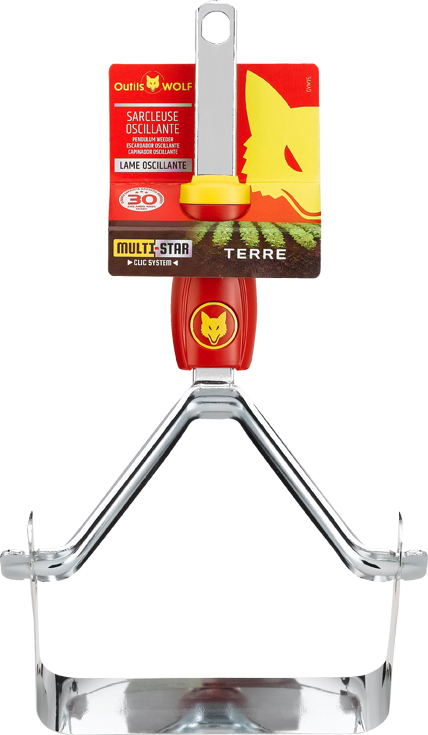 Outils Wolf - Sarcleuse à main à lame oscillante 15 cm Multi-Star - Outils Wolf - Image 4