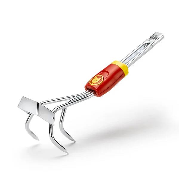 Outils Wolf - Petite griffe sarcleuse 3 dents et grattoir - Outils Wolf