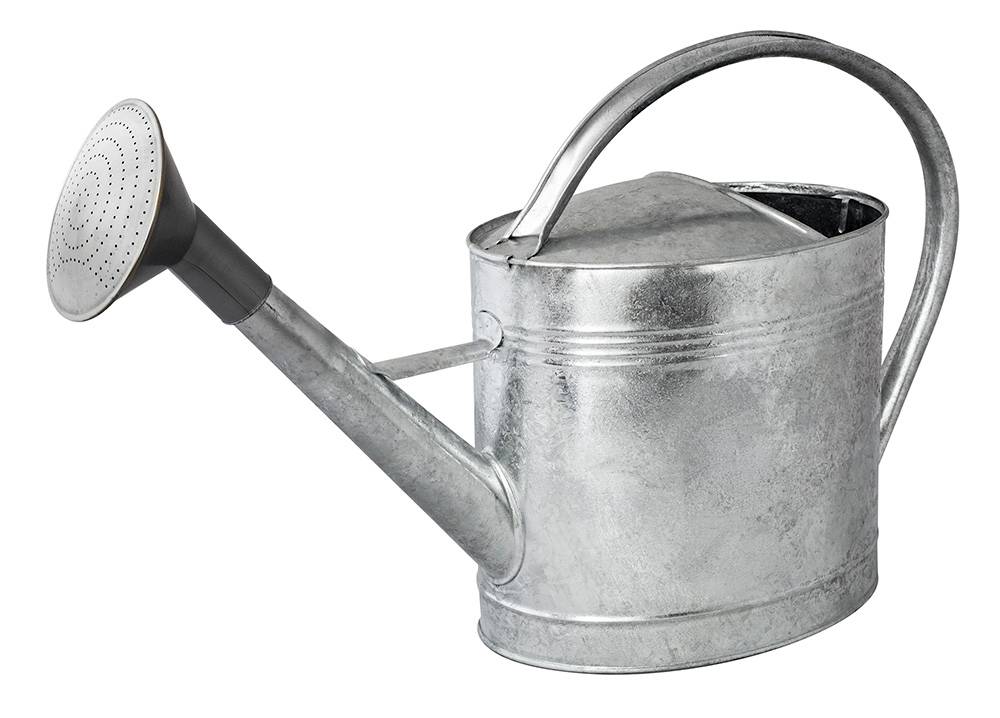 Guillouard - Arrosoir ovale acier galvanisé à chaud avec pomme 13 L - Imagen 2