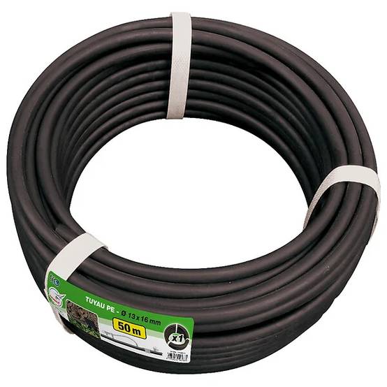 Jardibric - Tuyau goutte à goutte polyéthylène noir Ø 16 mm L 50 m - JARDIBRIC - Image 5