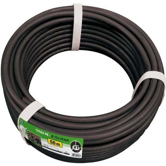 Jardibric - Tuyau goutte à goutte polyéthylène noir Ø 16 mm L 50 m - JARDIBRIC - Image 3