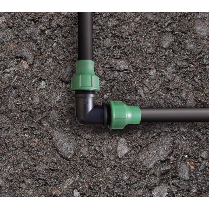 Jardibric - Coude Extra Raccord Tuyau Polypropylène 16 mm – JARDIBRIC - Imagen 1