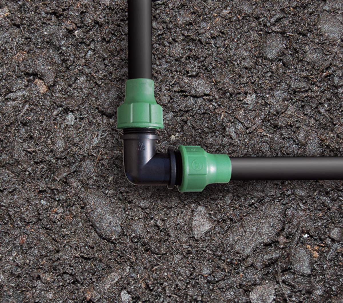 Jardibric - Coude Extra Raccord Tuyau Polypropylène 16 mm – JARDIBRIC - Imagen 2