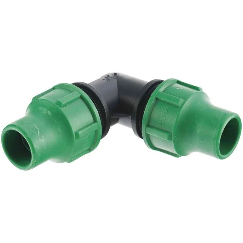 Jardibric - Coude Extra Raccord Tuyau Polypropylène 16 mm – JARDIBRIC - Imagen 3
