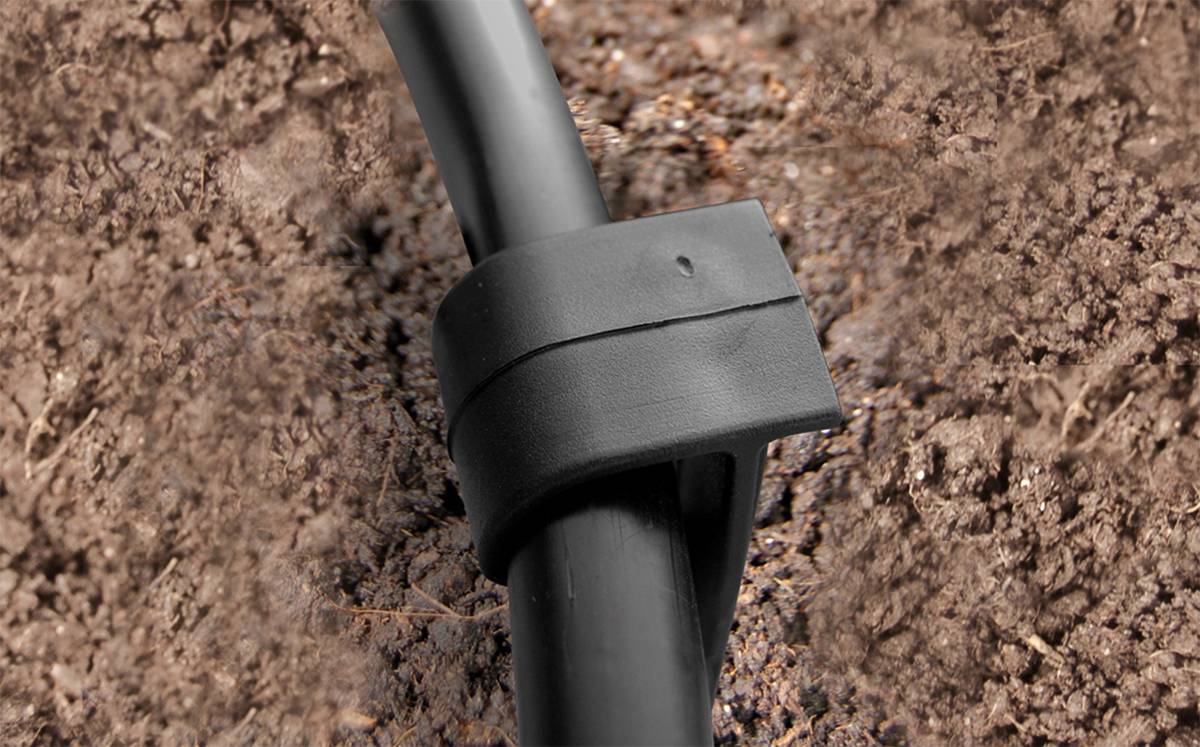 Jardibric - Piquet tuyau goutte à goutte plastique noir 16 mm lot de 10 - WERKA PRO - Imagen 2