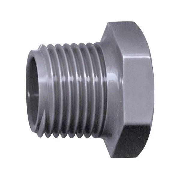Jardibric - Bouchon pvc male 26x34 L.4,1 x l.3,2 x H.3,2 cm - JARDIBRIC - Imagen 2