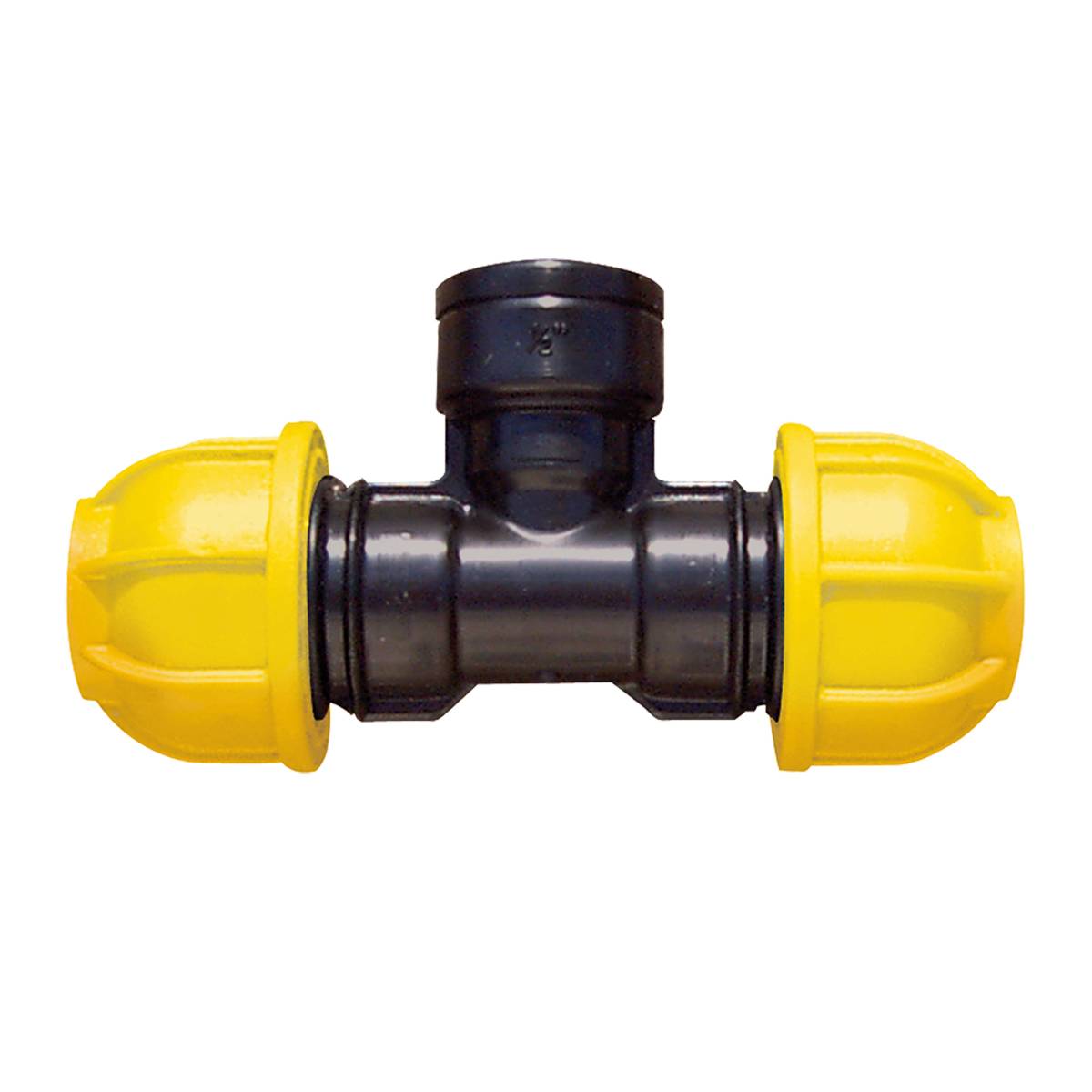 Jardibric - Té compression Ø 25 mm femelle 20x27 L.15 x l.6 x H.8 cm - JARDIBRIC - Imagen 1
