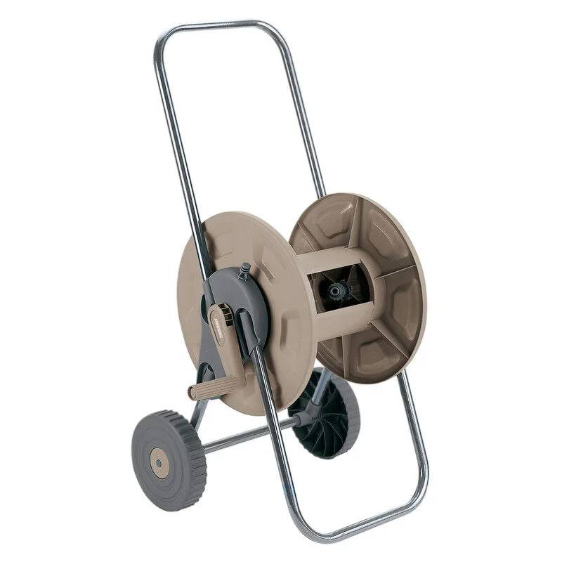 Jardibric - Chariot dévidoir plastique taupe Ø 15 mm 60 m - JARDIBRIC - Imagen 7