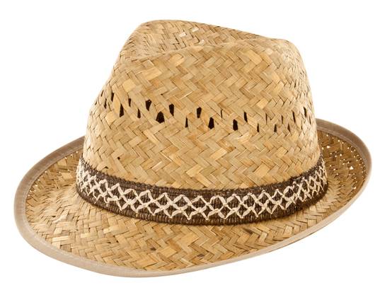 Chapeau de paille Borsalino pour homme - Taille 59