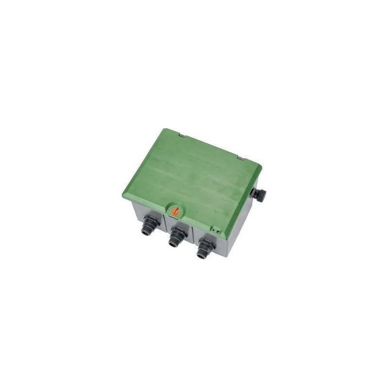 Gardena - Mirada premontable blanco 3 vías para electroválvulas L.1255-20 - Gardena - Imagen 2