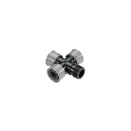 Raccord croix Système d'écrou Femelle/Mâle 26/34 - GARDENA