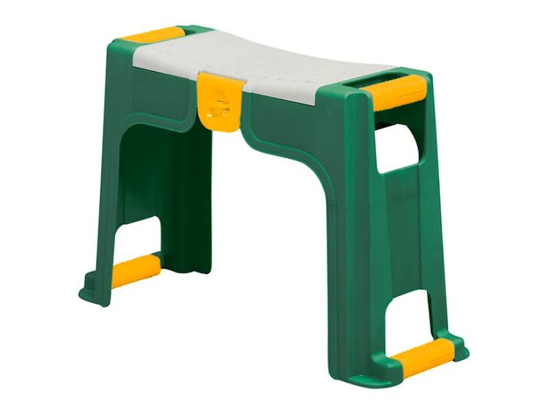 Combiné tabouret agenouilloir et range-outils vert – BLACKFOX