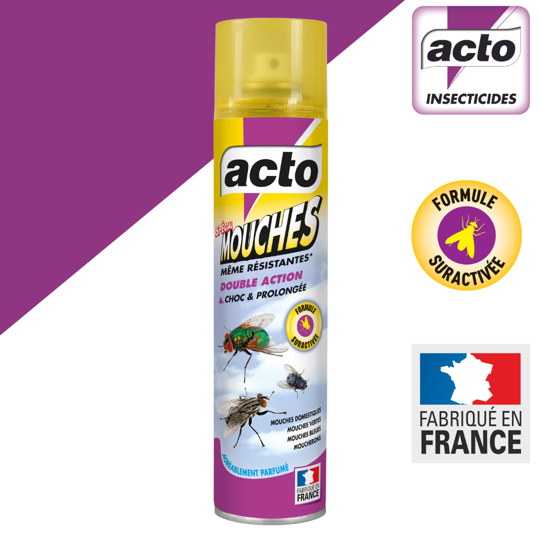 Acto - Insecticide mouches aérosol 400 ml – ACTO - Imagen 1