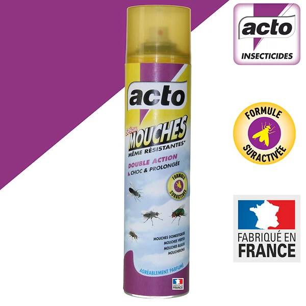 Acto - Insecticide mouches aérosol 400 ml – ACTO - Imagen 2