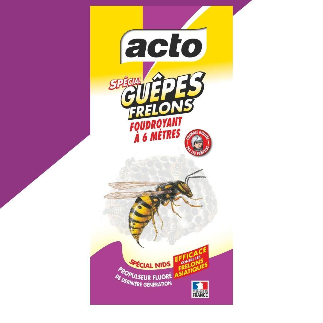Acto - Acto - Aérosol spécial nid de guêpes 6 mètres 500 ml - Imagen 4