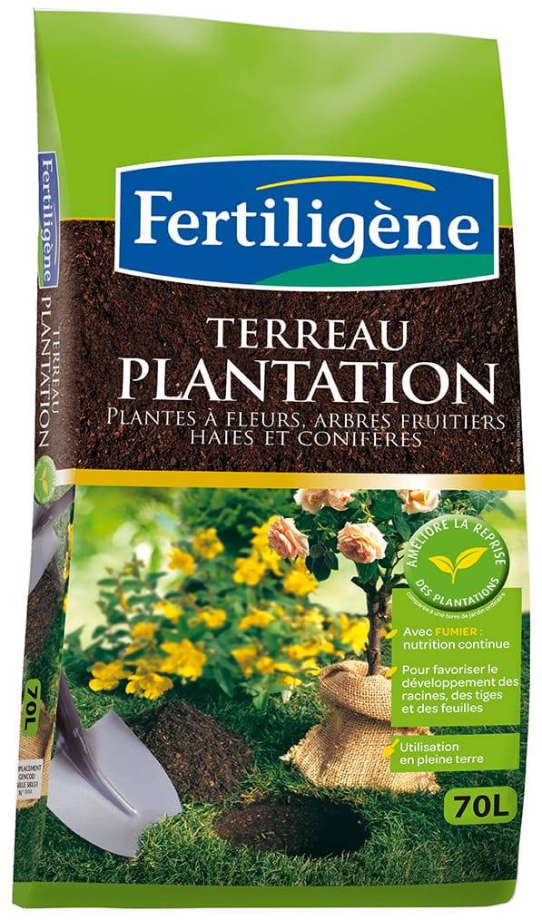 Terreau plantation avec engrais - 70L - Image 2