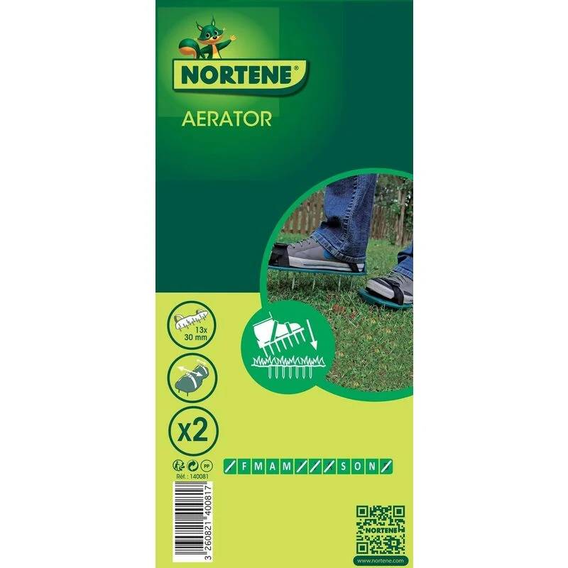 Nortène - Patins Aérateurs Pelouse – NORTENE - Image 4