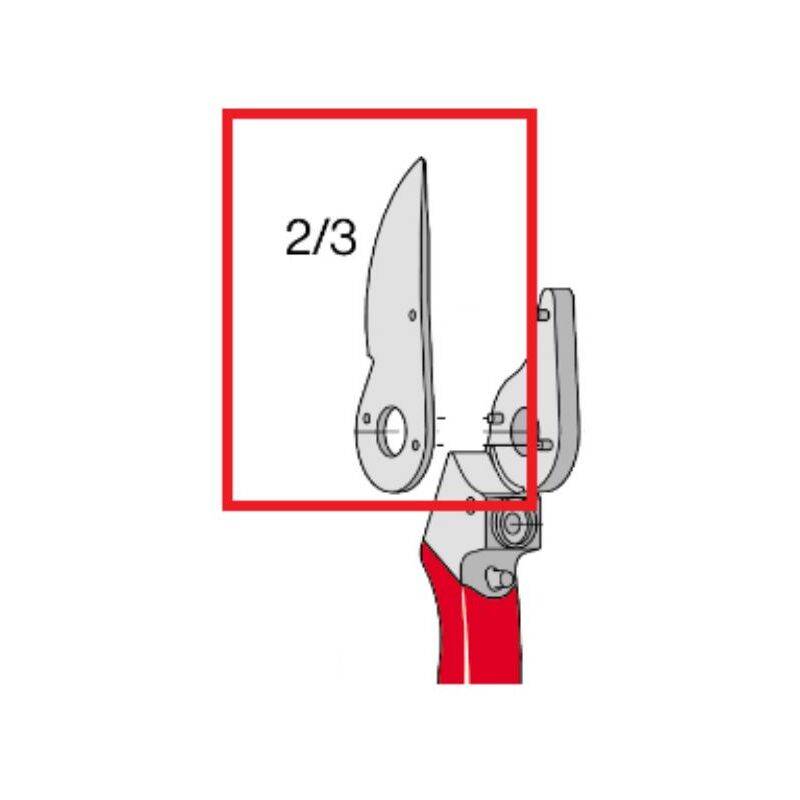 Lame de rechange pour sécateurs acier multicouleur L.100 mm l.100 mm H.10 cm - Felco - Image 1