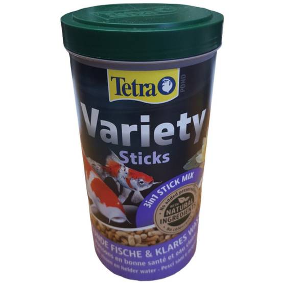 Aliment Complet Poissons De Bassin Sticks 3 Variétés 1 L - TETRA - Image 2