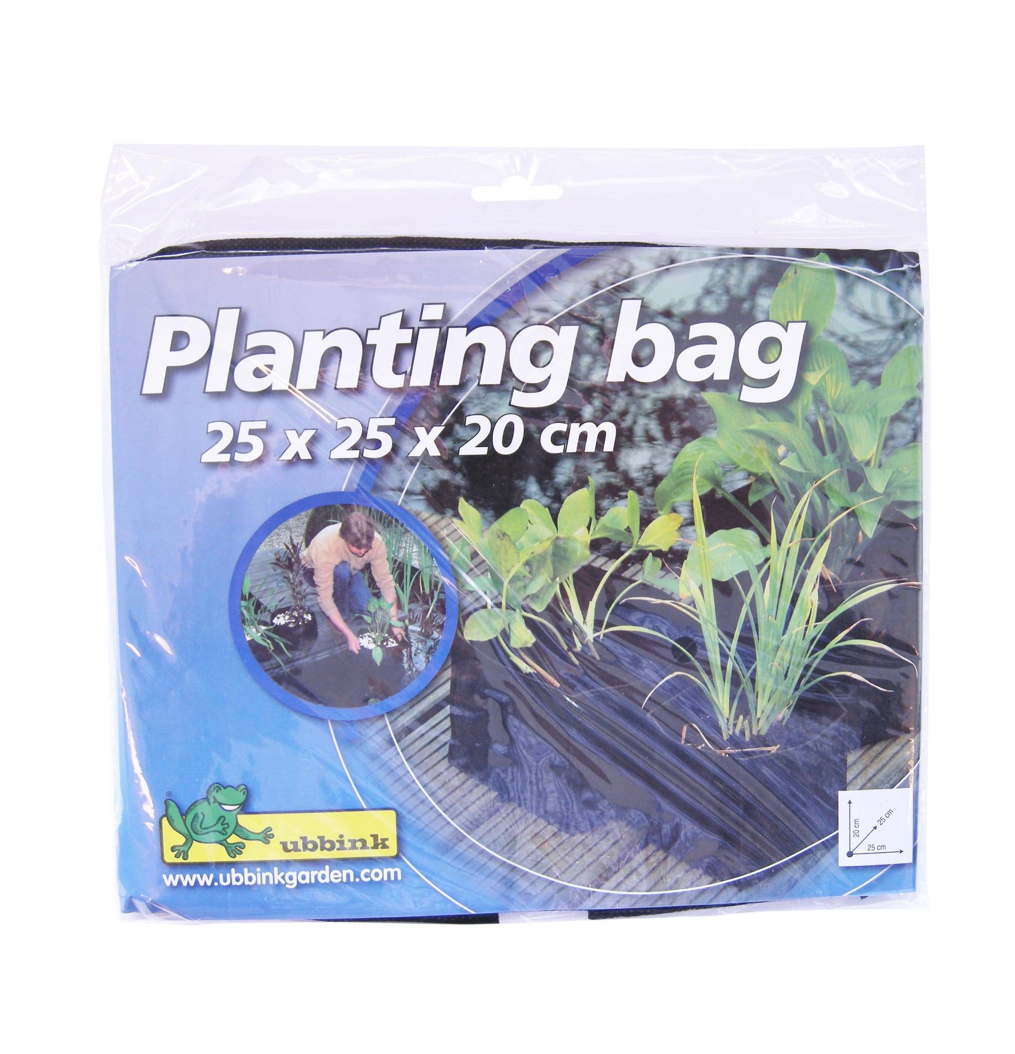 Ubbink - Bolsa de plantación cuadrada - 25x25x20 cm - Imagen 2
