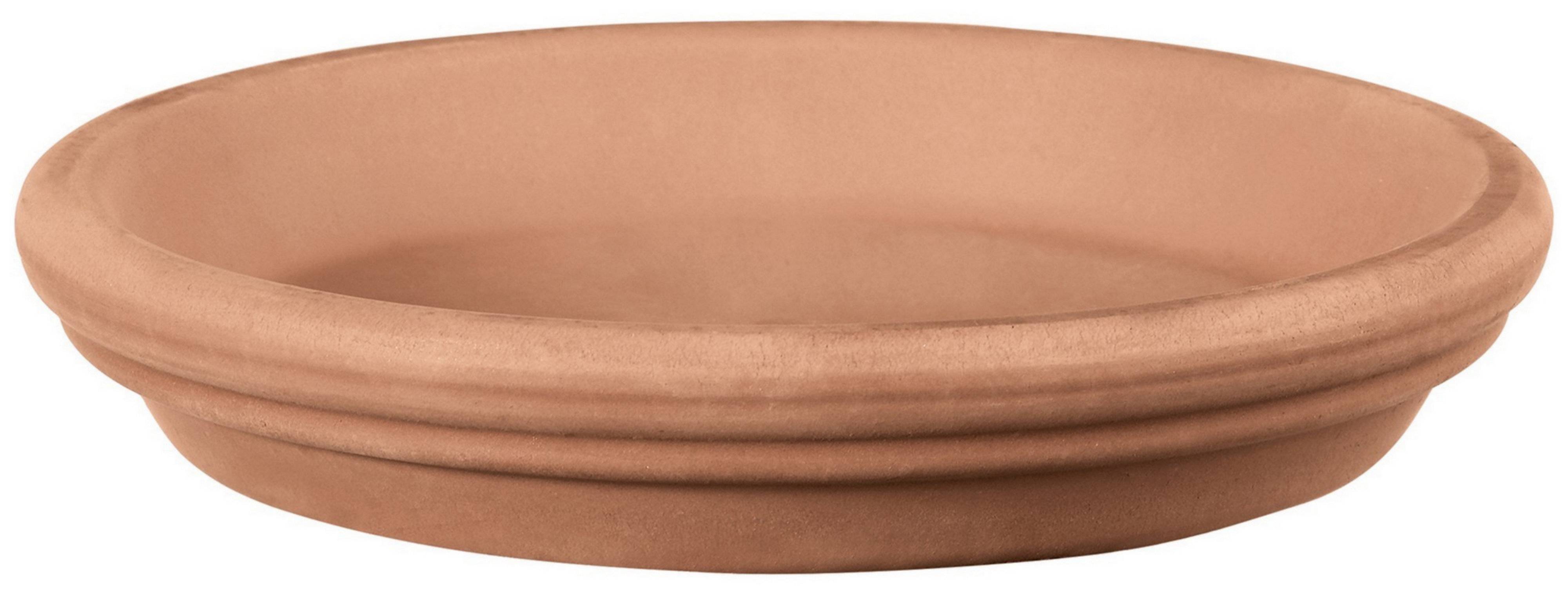 Soucoupe Antica terre cuite blanc Ø 46 cm - Deroma