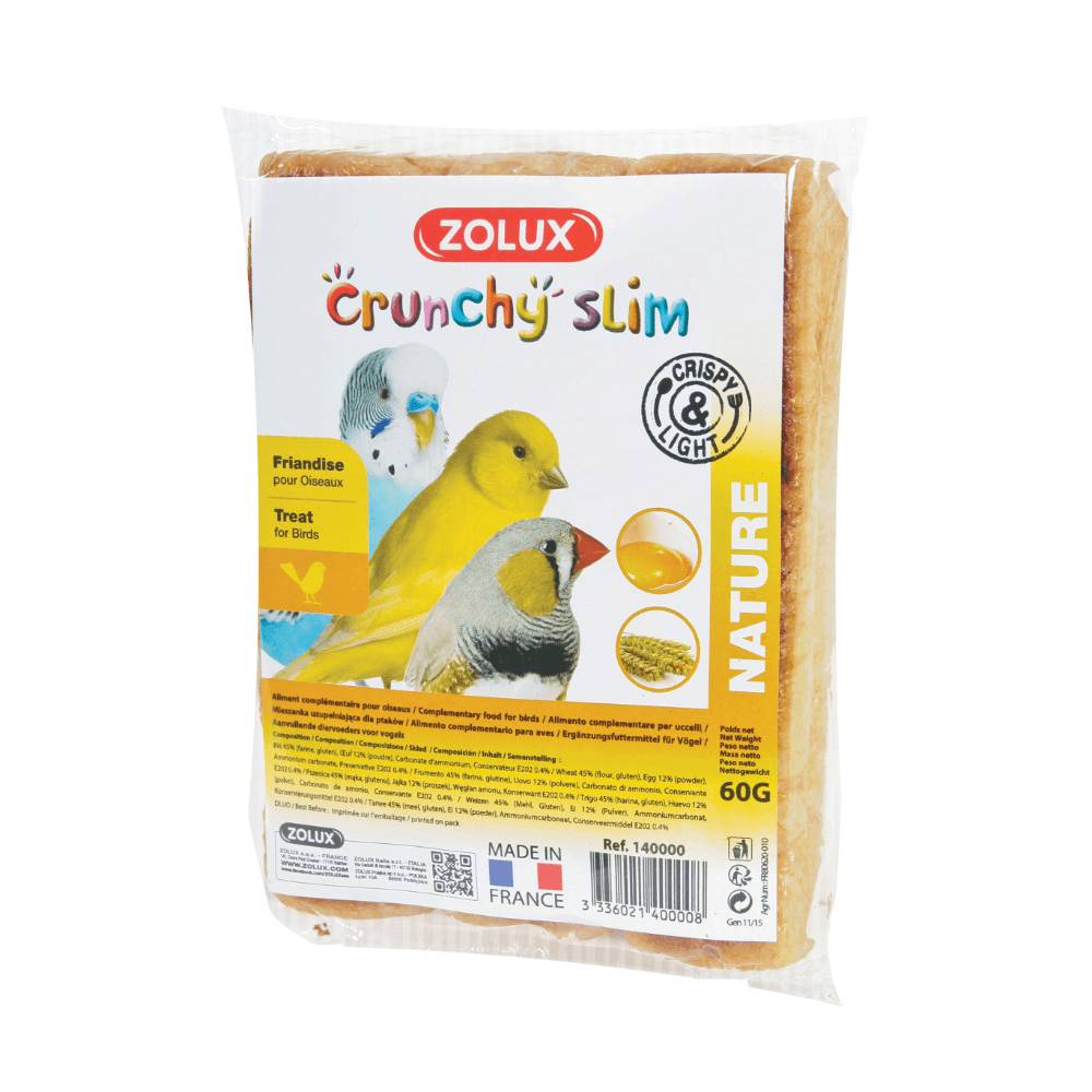 Friandises pour oiseaux Crunchy Slim 3x20g – ZOLUX - Imagen 2