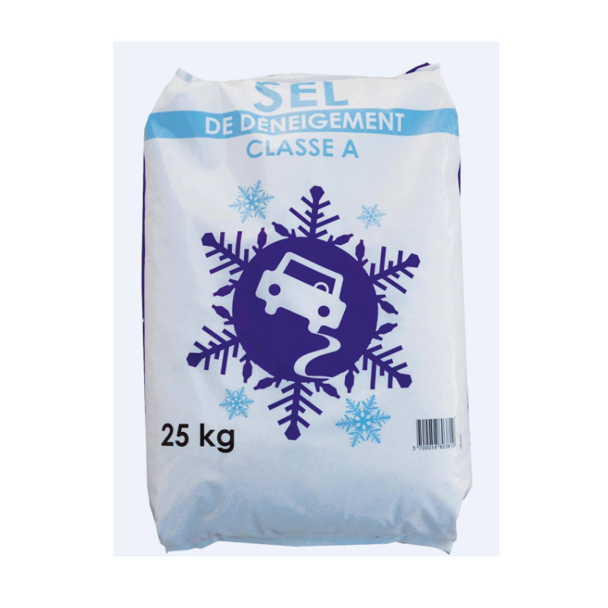 Sel de déneigement classe A en sac de 25 kg - No name