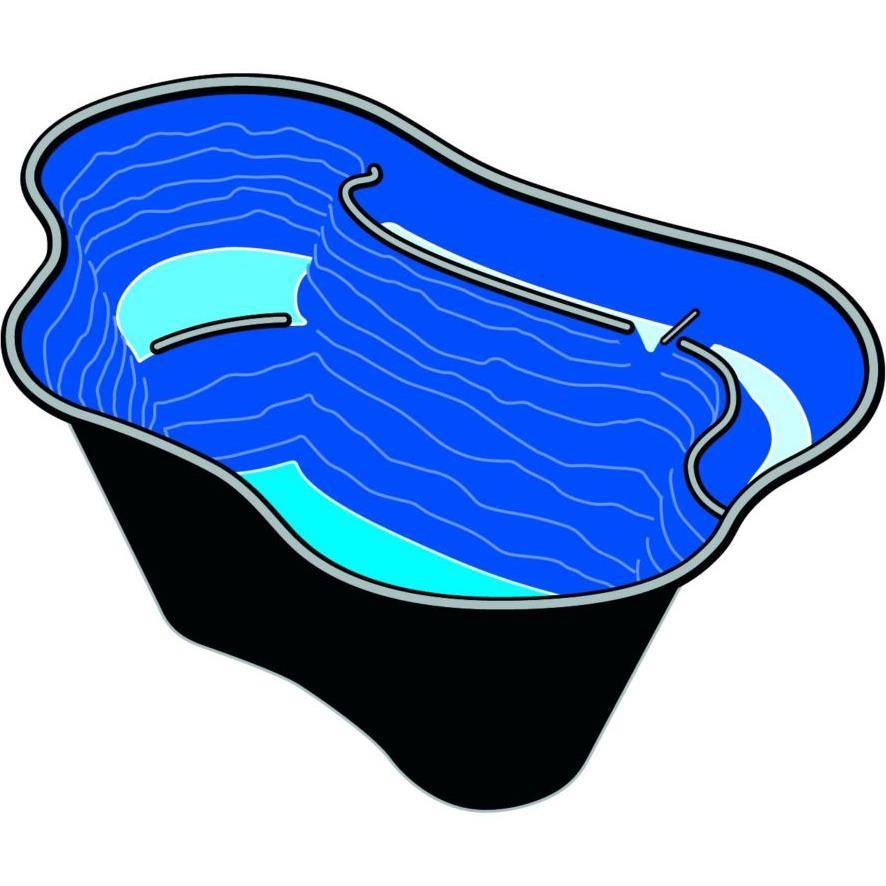 Ubbink - Bassin préformé Calmus SII 220 L - Ubbink - Imagen 3