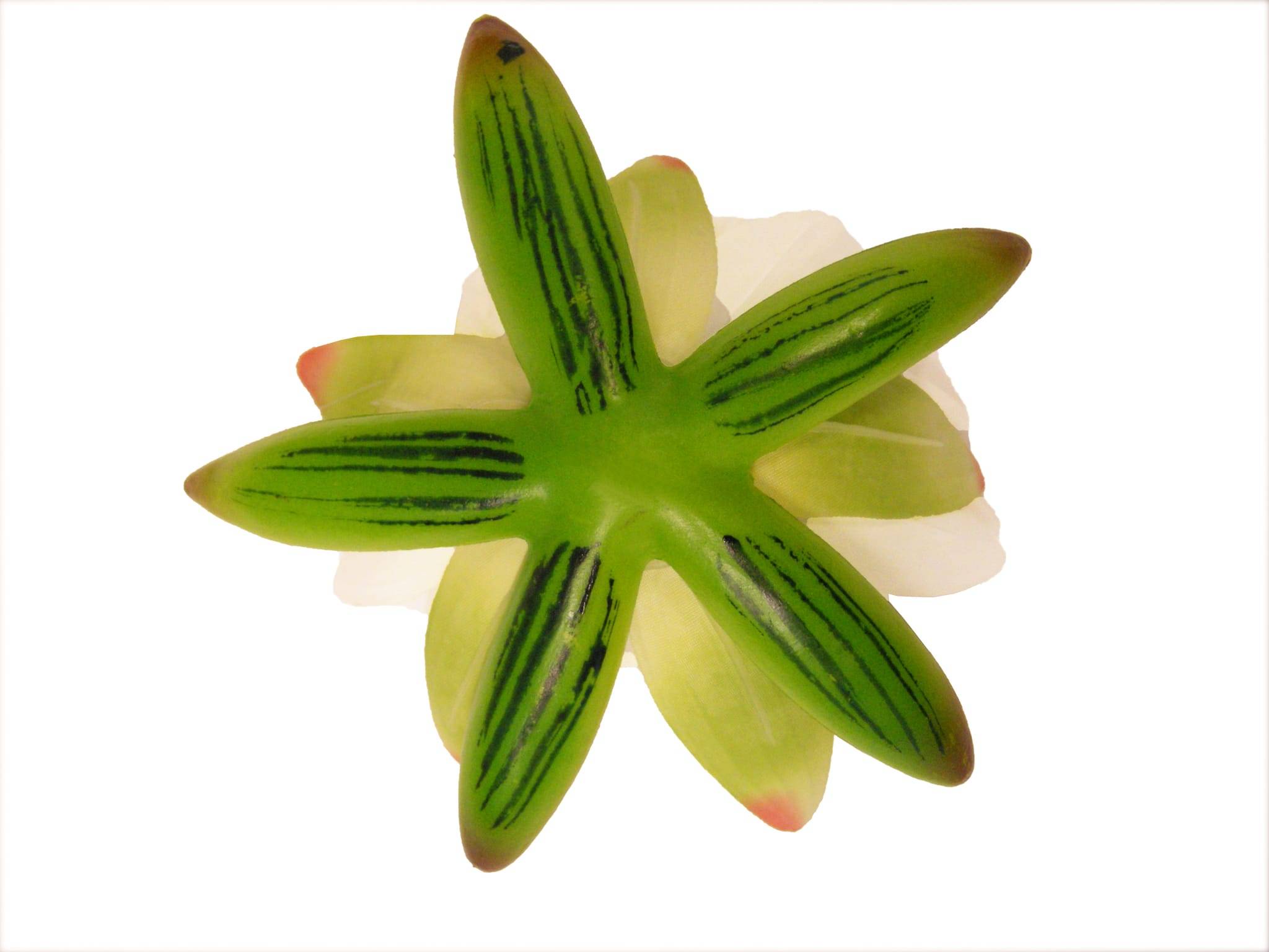 Nenúfar decorativo plástico blanco 14 cm – UBBINK - Imagen 4