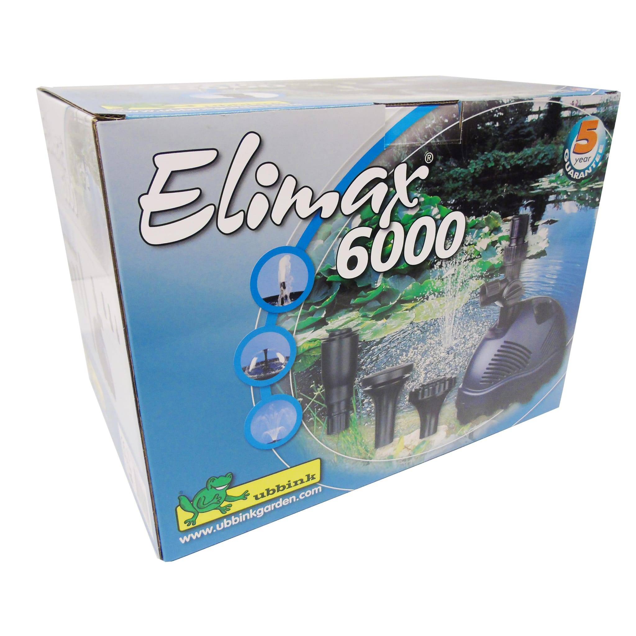Ubbink - Pompe jets d'eau pour bassin de jardin Elimax 6000 – Ubbink - Imagen 6
