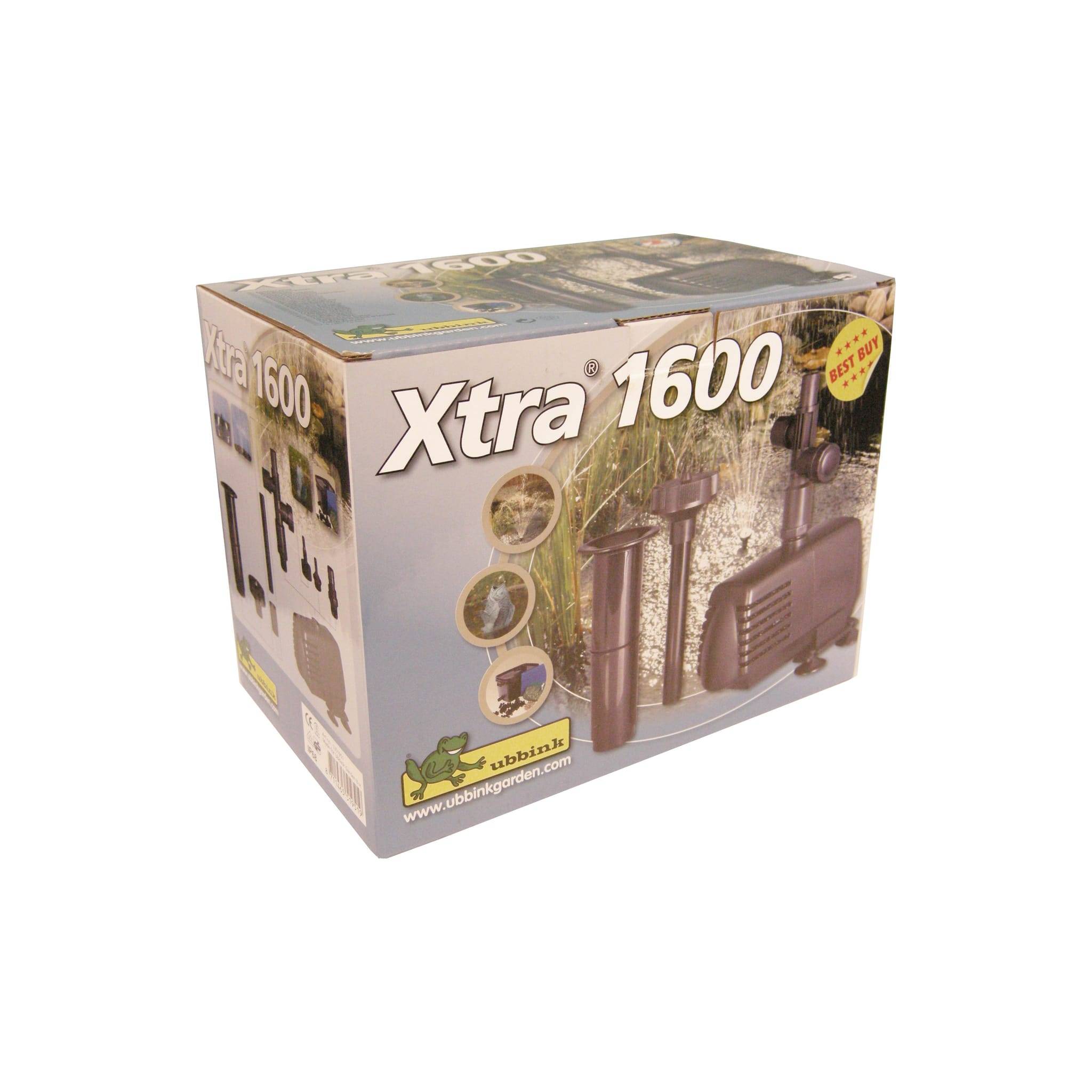 Ubbink - Bomba de chorros de agua y gárgola de estanque de jardín Xtra 1 600 - Ubbink - Imagen 10