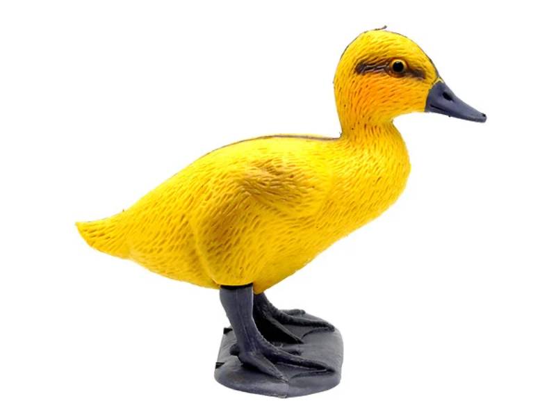 Ubbink - Patito decorativo plástico amarillo H 14 cm - UBBINK
