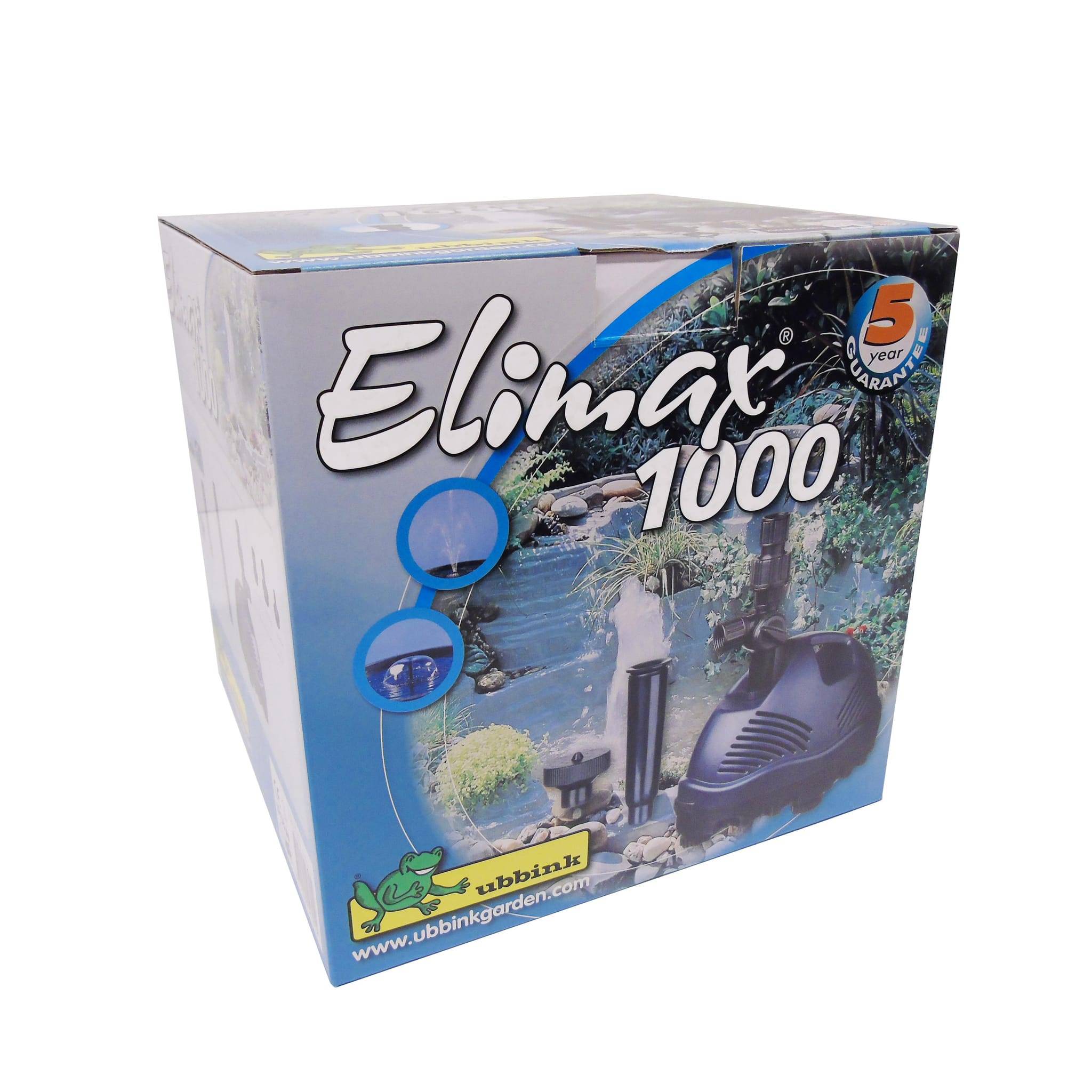 Ubbink - Pompe jets d'eau pour bassin de jardin Elimax 1000 – Ubbink - Imagen 2