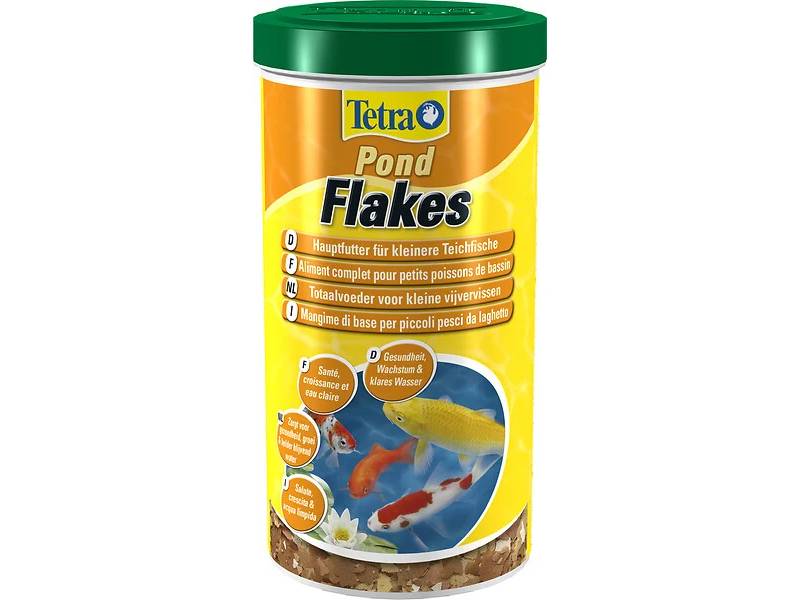 Aliment complet flocons poissons bassin 1 L - TETRA - Imagen 1