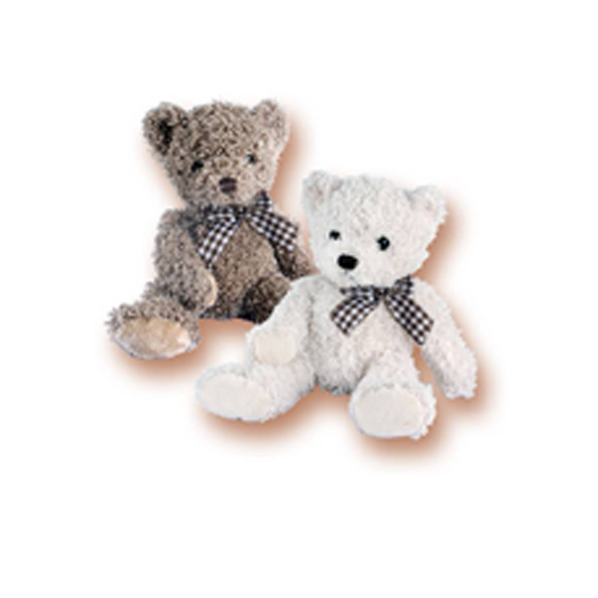 Enesco Kalidou - Peluche nœud Ecossais - L.25 x l.10 x H.25 cm