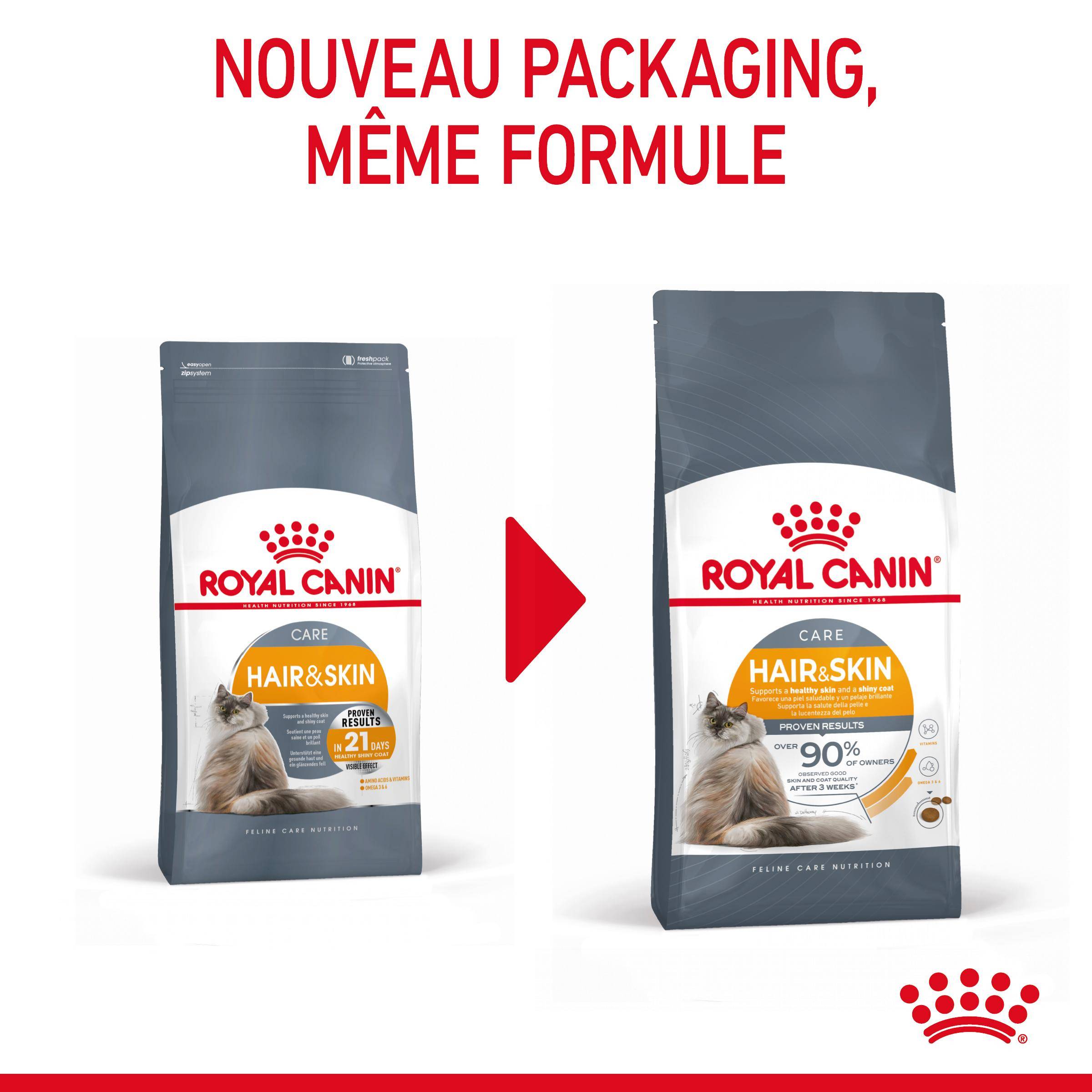 Royal Canin - Croquettes Chat Hair & Skin Care - ROYAL CANIN - Image 8