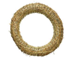 Kaemingk - Kaemingk - Couronne de paille à décorer Ø.35 cm