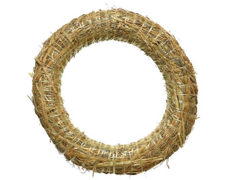 Kaemingk - Kaemingk - Couronne de paille à décorer Ø.35 cm